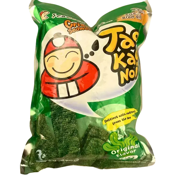 Хрусткі морські водорості Tao Kae Noi Original, 32г купити