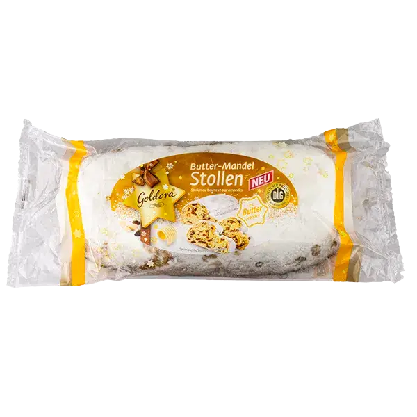 Різдвяний Штолен ( з марципаном ,вершковим маслом та родзинками), 750г купити