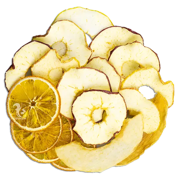 Мікс фруктових чипсів Яблуко-Апельсин-Диня (без цукру), 200 г купити