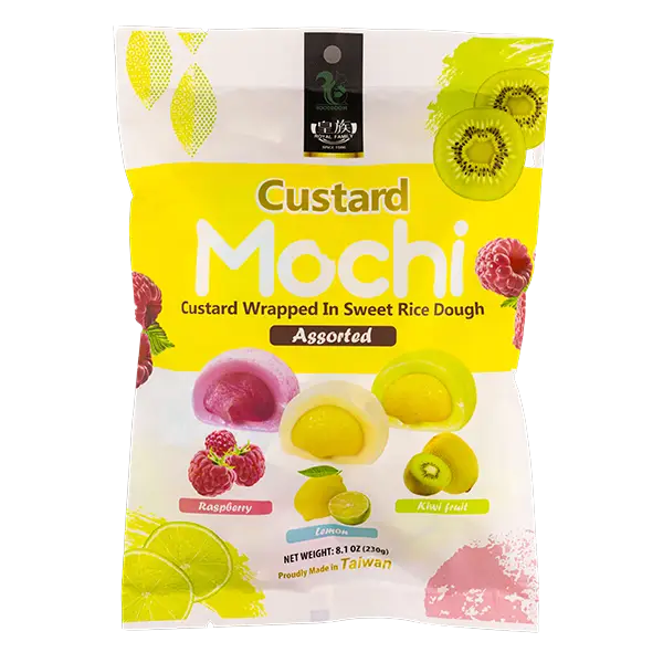 Японські тістечка Мочі (Малина, Лимон, Ківі), 250г купити