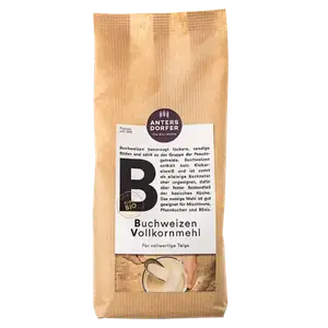 Борошно гречане цільнозернове органічне Antersdorfer Die Bio-Muhle, 500г купити