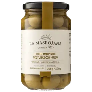 Оливки з кісточкою Манзанілья La Masrojana, 370г купити