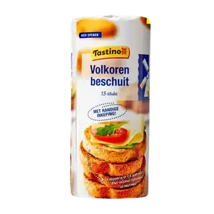 Грінки цільнозернові Beschuit volkoren (крупного помелу) купити