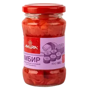 Імбир Маринований Рожевий, 180мл AKURA купити