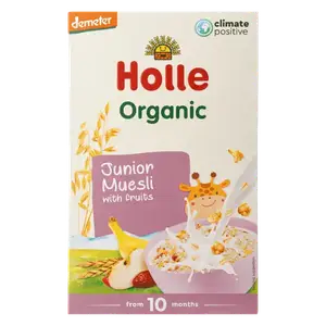 Мюслі дитячі мультизлакові з фруктами органічні Holle (з 10 місяців), 250г купити