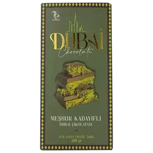 Дубайський шоколад з фісташкою та кадаїфом Meshur, 200г купити