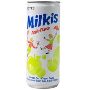 Напій газований молочний Мілкіс яблуко, 250мл купити