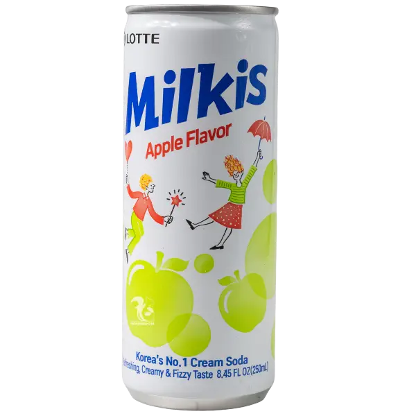 Напій газований молочний Мілкіс яблуко, 250мл купити