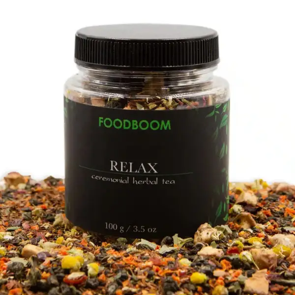 Relax (Фруктово-трав'яний чай Релакс), 100г купити