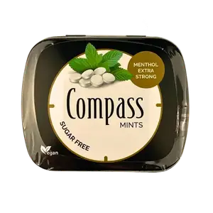 Льодяники Compass зі смаком ментолу Extra Strong, 14г купити