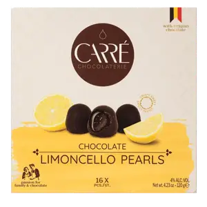 Цукерки з темного шоколаду з лімончело Chocolaterie Carré, 120г купити