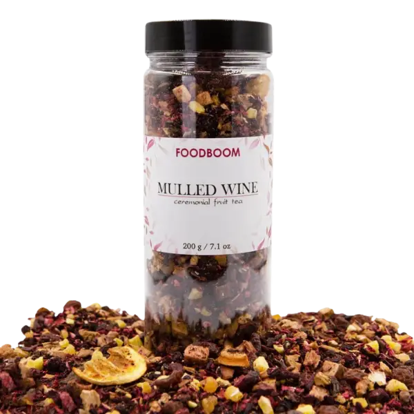 Mulled Wine (Фруктово-трав'яний чай Глінтвейн), 200г купити