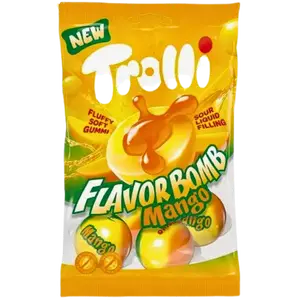 Цукерки желейні Trolli Flavor Bomb Mango, 75г купити