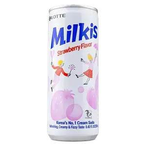 Напій газований молочний Мілкіс полуниця, 250мл купити