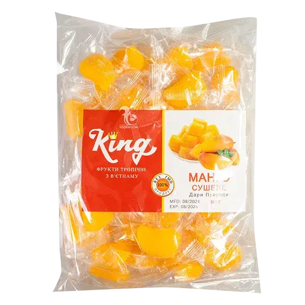Мангові мармеладки King "півмісяць", 500г купити