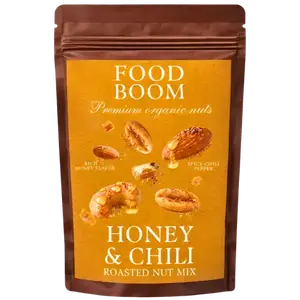 Мікс смажених горішків Мед та чилі, 120г купити