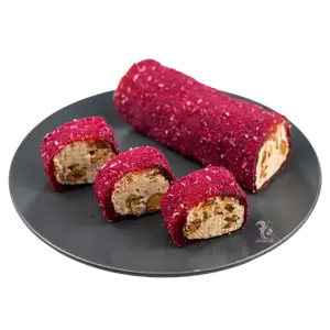 Турецький рахат-лукум №3041 малиново-мигдальний, 100 г купити