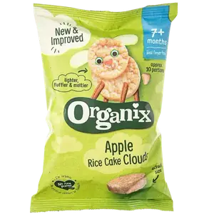 Печиво рисове Яблуко органічне Organix (з 7 місяців), 40г купити