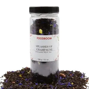 Splashes of Champagne (Чорний чай Бризки Шампанського), 100г купити