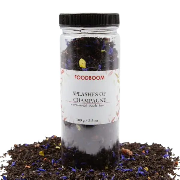 Splashes of Champagne (Чорний чай Бризки Шампанського), 100г купити