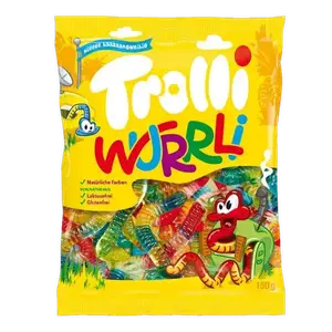 Цукерки Желейні Trolli Wurrli, 150г купити